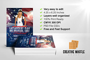 Memorial Day Weekend Flyer Template, a Flyer Template by Creative Waffle (Thumbnail 4 of 5)