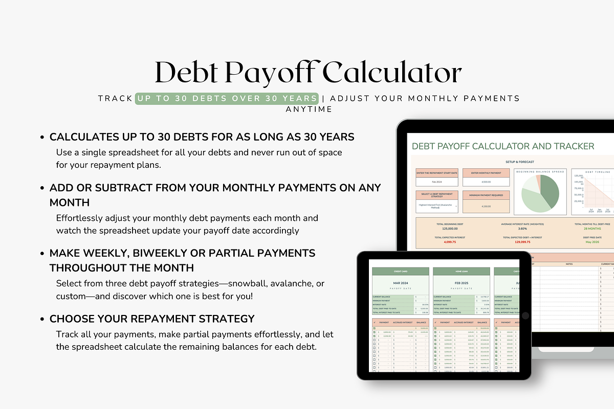 Ultimate Budget with AI Prompts, a Templates & Theme by The Creative Plans co (Photo 9 of 10)