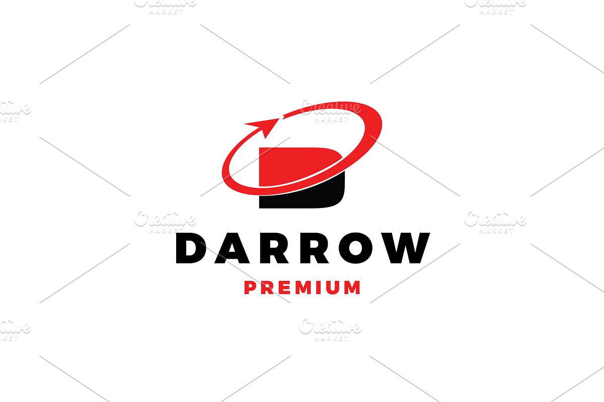 Initial Letter D Arrow Logo Template, a Branding & Logo Template by mesuka (Photo 2 of 2)