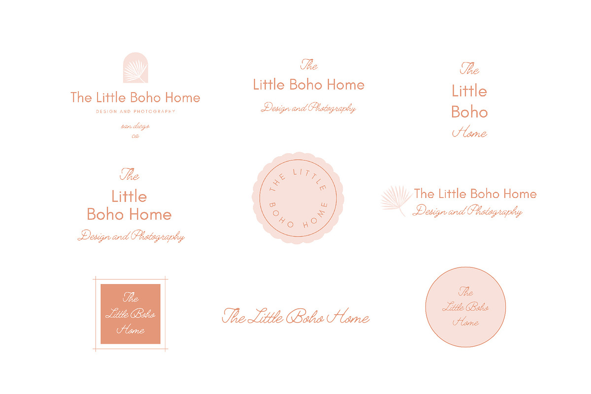 Boho Home Modern Canva Logo Kit, a Branding & Logo Template by Forth and Wild (Photo 3 of 9)