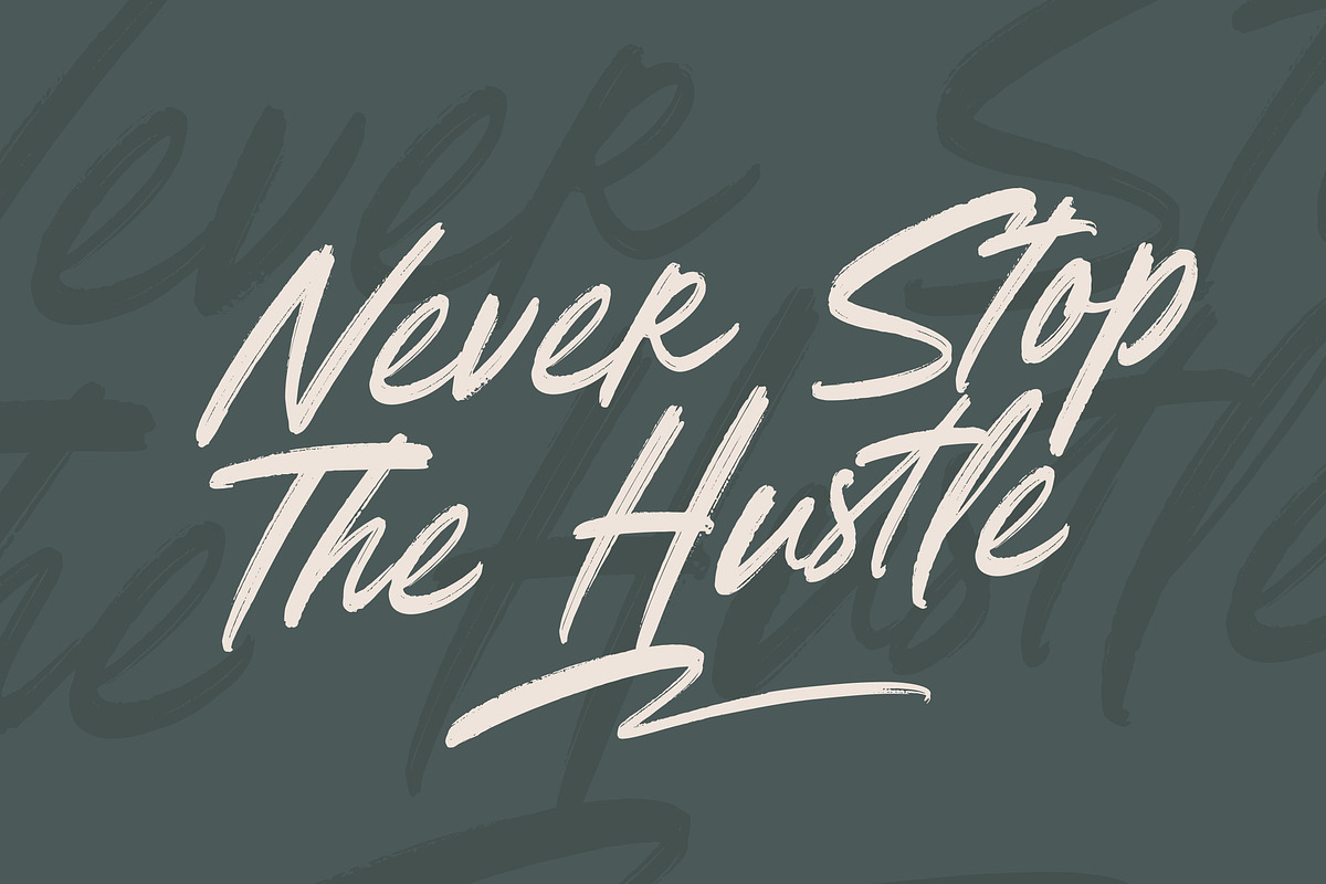 Copperhide - Brush Font, a Handwritten Font by ErgibiStudio (Photo 9 of 10)