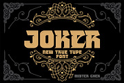 Joker, a Symbol Font by Mister Chek (Thumbnail 1 of 3)
