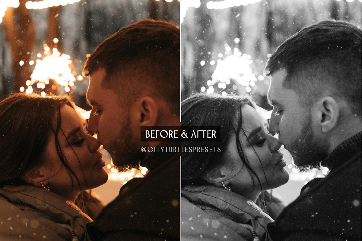 Moody Black & White LR Presets, an Action Add-On by CityTurtles (Photo 4 of 8)