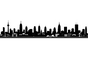 City Skyline Silhouette Bundle, an Object Graphic by Creativeshirt (Thumbnail 19 of 20)