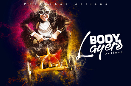 Body Layers Photoshop Actions