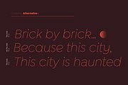 Goldplay, a Sans Serif Font by Latinotype (Thumbnail 4 of 14)