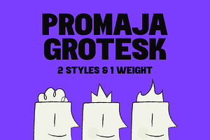 Promaja - Grotesk Type, a Sans Serif Font by Kulturë Type