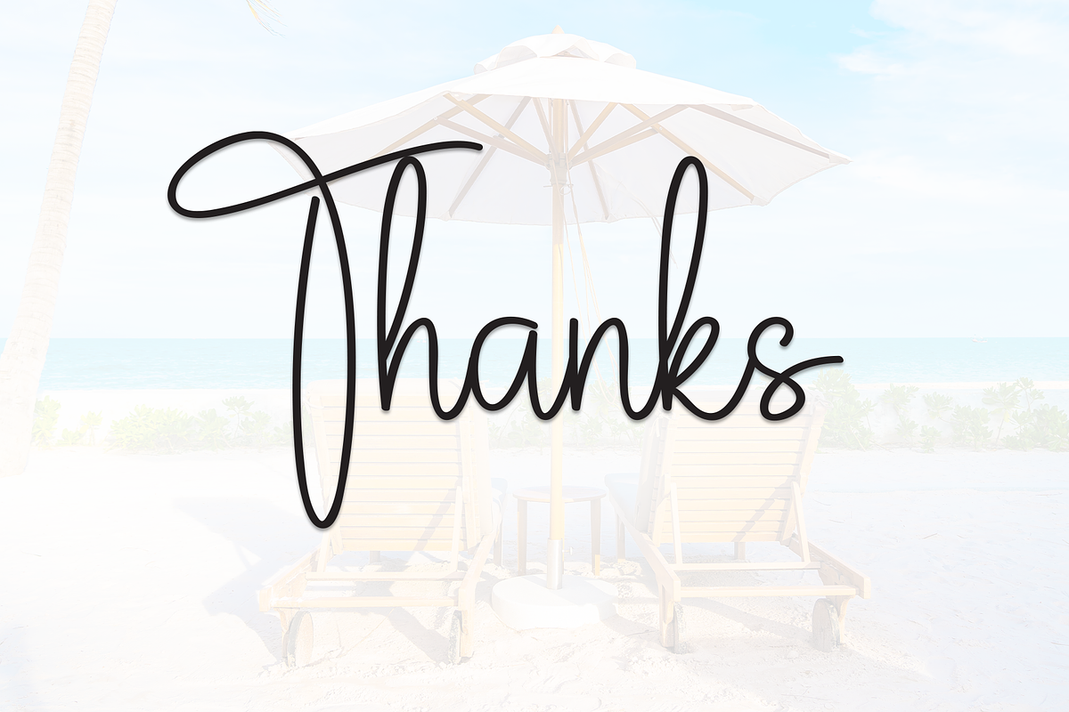 Umbrella | Script Font, a Handwritten Font by Scratchones (Photo 8 of 8)