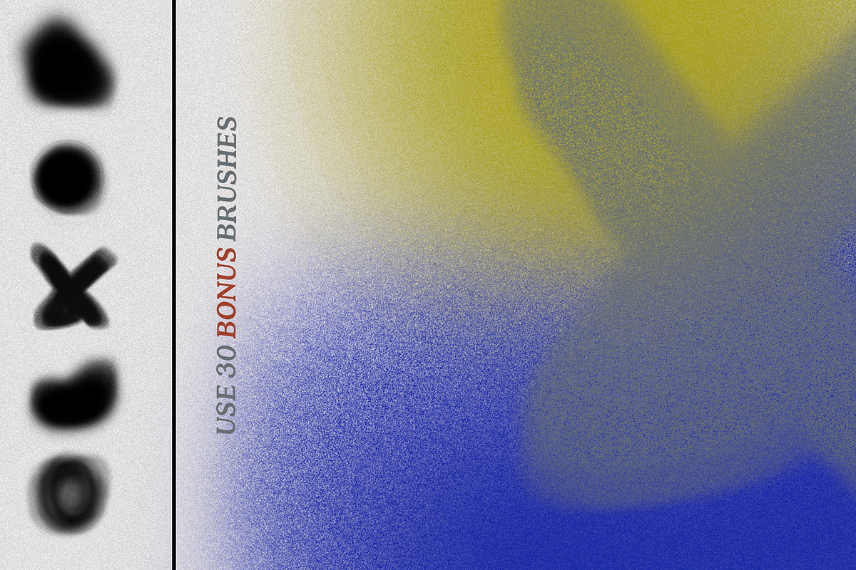Retro Gradient Colors PS +Free Brush, a Gradient Add-On by Alexiva (Photo 5 of 9)
