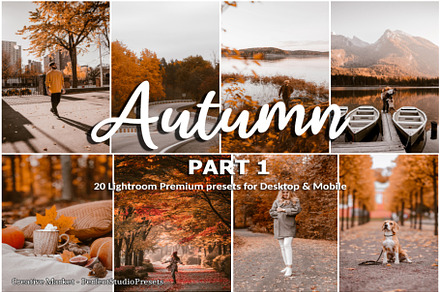 20 Lightroom Presets Autumn part 1