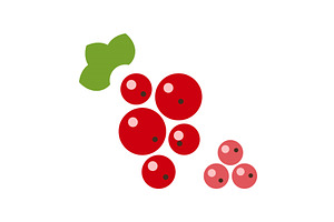 Fresh red currants illustrated in, a Food Illustration by okskukuruza