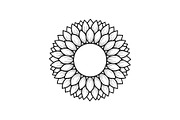 Floral Mandala Circle Frame Bundle, an Illustration by Gaye Art (Thumbnail 39 of 51)