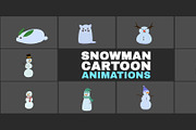 Snowman Cartoon Animations DaVinci, a Templates & Theme by FlashFXbox (Thumbnail 1 of 2)