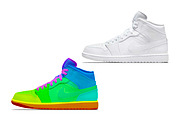 Nike Jordan 1 | Shoe Template, a Product Mockup by sophiesconcepts (Thumbnail 2 of 4)