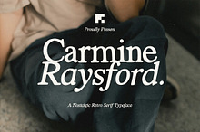 Carmine Raysford | Nostalgic Serif