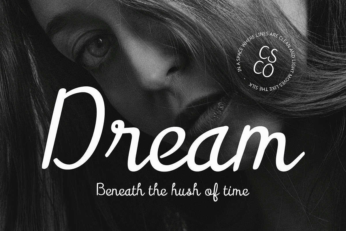 CS Hailey – Script Font, a Script Font by Craft Supply Co. (Photo 5 of 8)