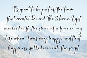 October Signature | Script Font, a Handwritten Font by Scratchones (Thumbnail 6 of 8)