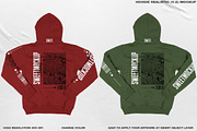 HOODIE REALISTIC (V.2) MOCKUP, a Hoody Mockup by DaldSgh (Thumbnail 7 of 12)