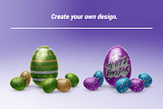 Easter eggs mockup, a Product Mockup by ShooShooShop (Thumbnail 4 of 4)