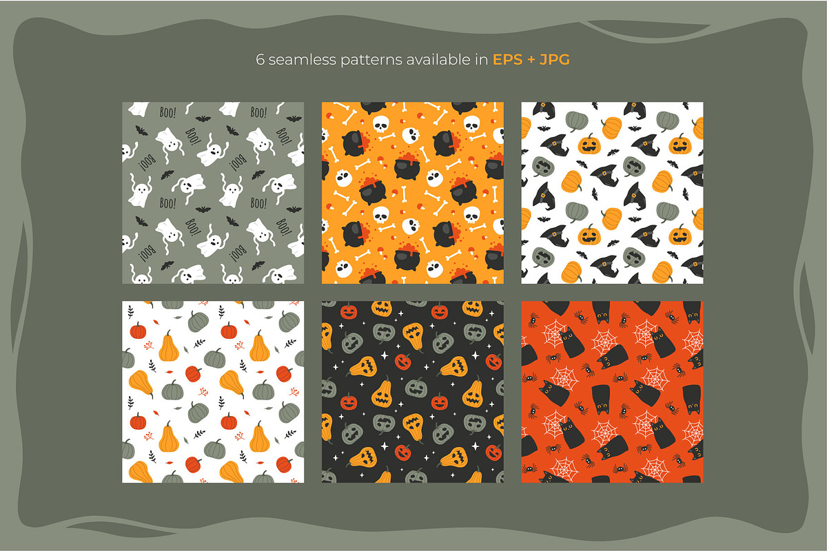Halloween Clipart Bundle, a Graphic by MaryArt (Photo 3 of 5)