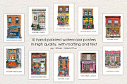 Behind London's Windows, an Object Illustration by SunnJaneArt (Thumbnail 2 of 9)