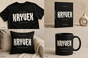 KRYVEX – Bold Gothic Display Font, a Sans Serif Font by Wow Magic (Thumbnail 2 of 4)