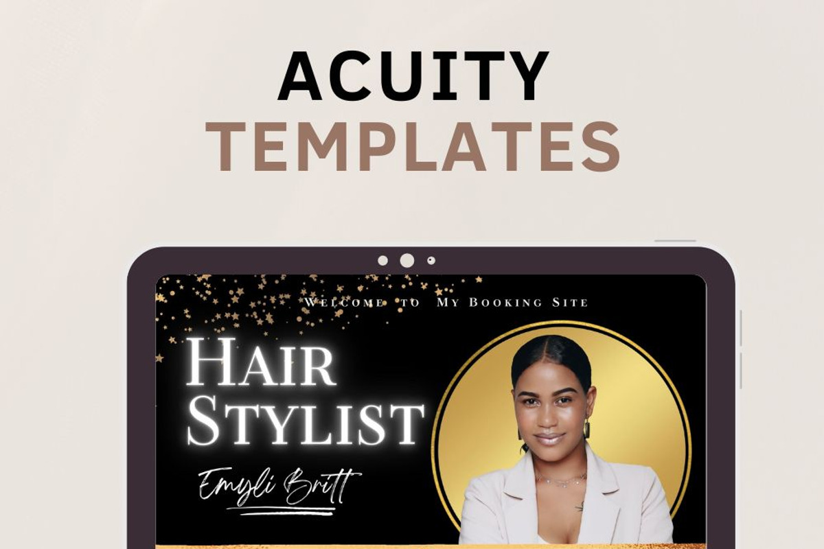 Acuity Scheduling Template, a Websites & App Template by TimCanvaTemplate (Photo 5 of 5)