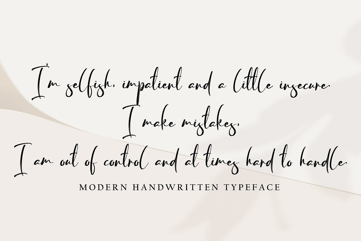 Archie Hendry, a Handwritten Font by HaKi Studio (Photo 2 of 5)
