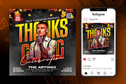 Thanksgiving Day Flyer, a Flyer Template by Artonix (Thumbnail 3 of 3)