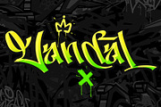 Aerolt - Street Art Graffiti Font, a Handwritten Font by Letterara (Thumbnail 6 of 14)