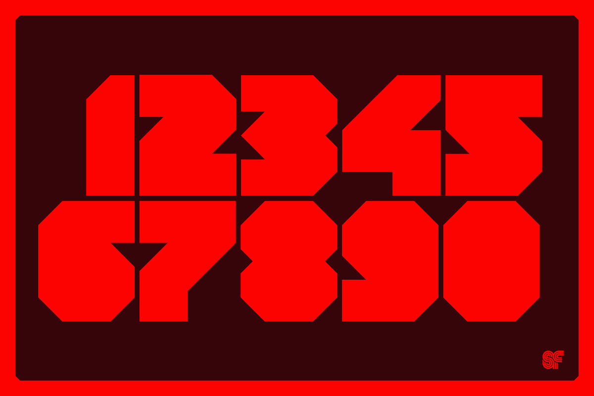 BLOB | Round + Square | 2 Fonts, a Sans Serif Font by Superfried Font Shop (Photo 9 of 10)
