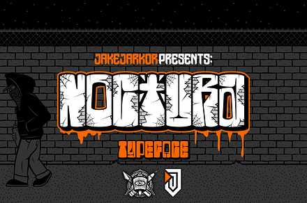 NOCTURNA | FONT + VECTOR FILES + PNG, a Symbol Font by jakejarkor