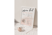 Simple Price List Canva Template, a Flyer Template by Hellohastore (Thumbnail 3 of 7)