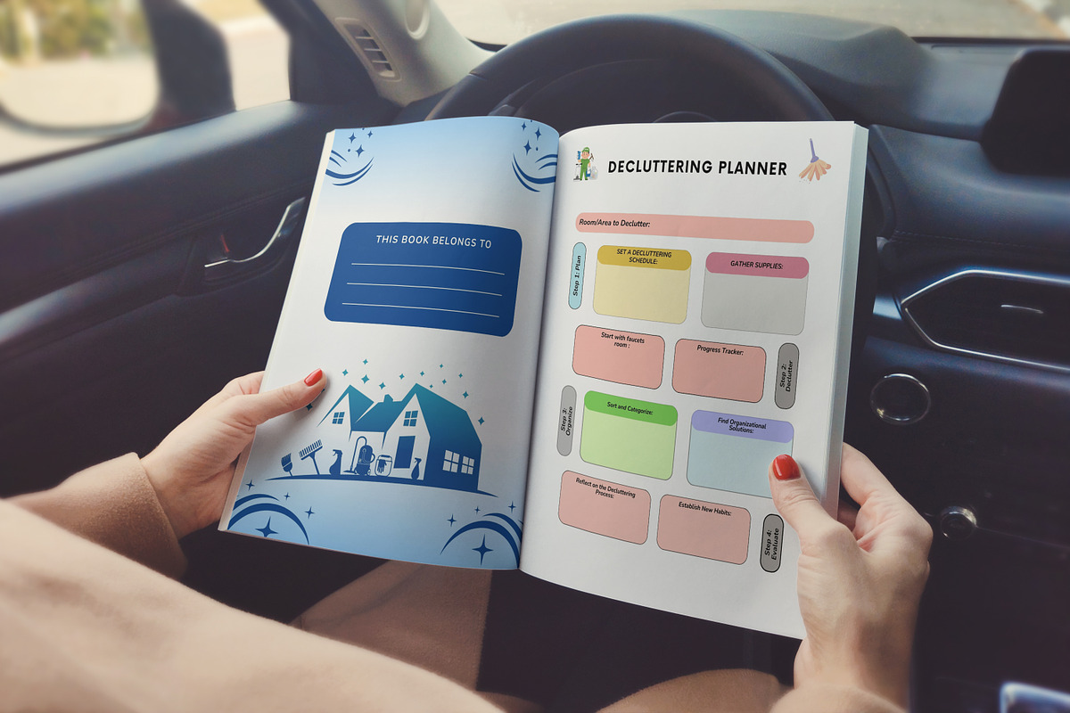ADHD Cleaning Planner, a Stationery Template by Designmela01 (Photo 3 of 8)