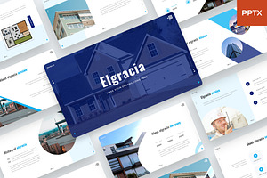 Elgracia - Real estate PowerPoint, a Presentation Template by BeadyLab