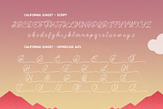 California Sunset Font Family, a Sans Serif Font by Salt & Pepper Designs (Thumbnail 9 of 12)