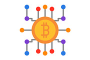 Cryptocurrency Flat Icon, an Icon by Pexelpy (Thumbnail 1 of 2)