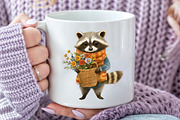 Forest Spring Woodland Animals PNG, an Illustration by Pixels.Craft (Thumbnail 4 of 7)