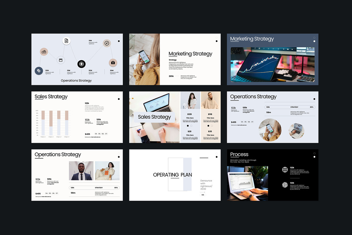 Business Plan Presentation Template, a Presentation Template by Studio Industry (Photo 9 of 12)