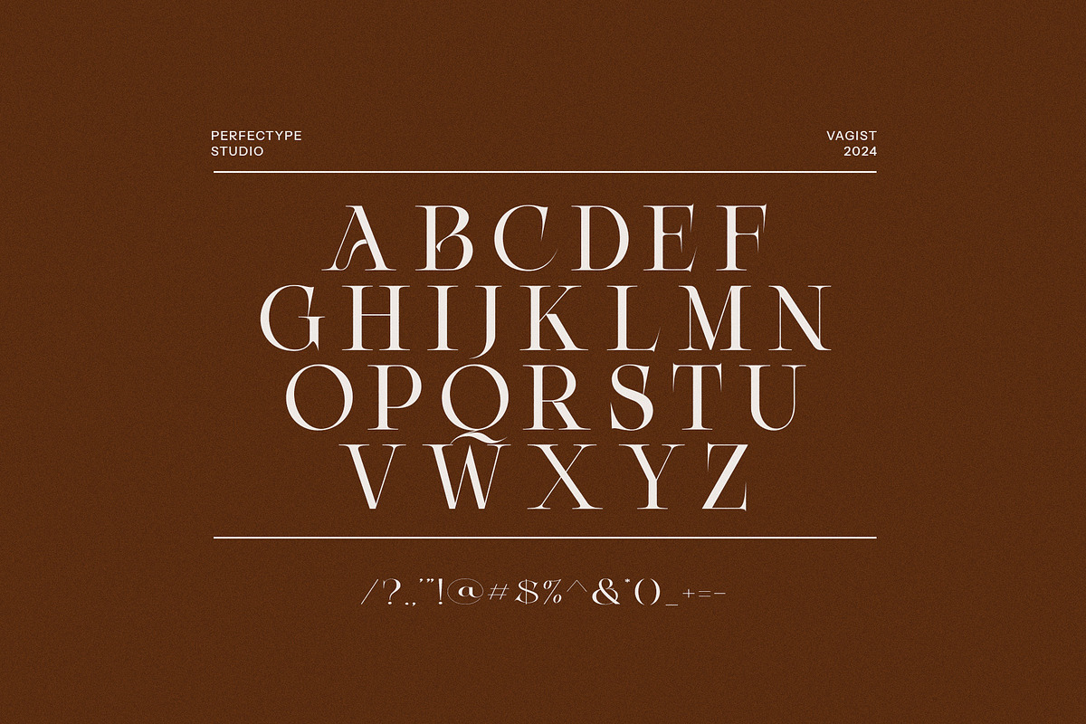 Vagist Modern Serif Font, a Serif Font by Perfectype (Photo 8 of 8)