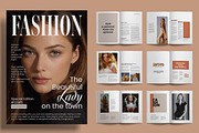 Fashion Magazine Editorial Layout, a Magazine Template by ContestDesign (Thumbnail 1 of 3)