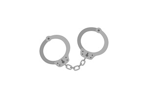 Handcuff icon illustration vector, an Object Illustration by Nadzin