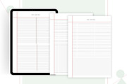 Digital Notes Templates, a Stationery Template by CreativeBundlex (Thumbnail 4 of 8)