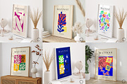 Matisse Modern Gallery 2, a Background Graphic by Wall Art Print Studio (Thumbnail 3 of 11)