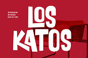 Loskatos Unique Display Font, a Sans Serif Font by MACK 75 (Thumbnail 1 of 10)