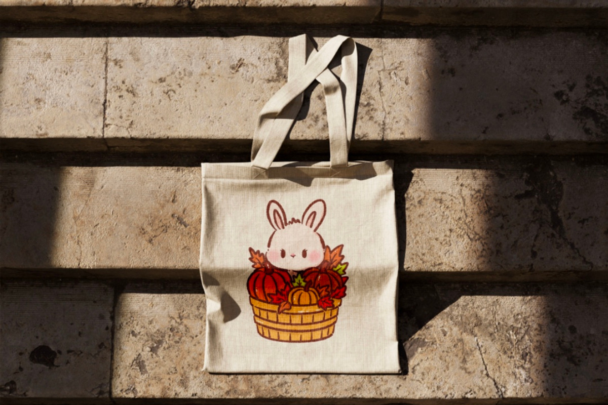 Kawaii Bunny Farmhouse Harvest clipa, an Animal Illustration by Blumensdiary (Photo 4 of 8)