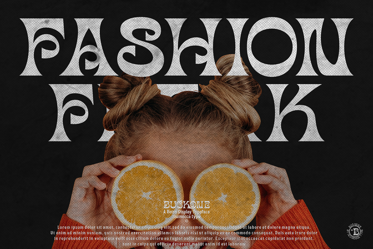 BuckOne, a Serif Font by inumocca_type (Photo 6 of 14)
