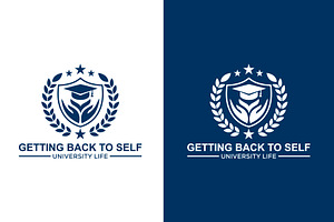 University and academy vector logo., an Education Illustration by Master Design