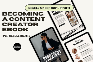 PLR EBook Content Creator Resell MRR