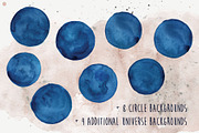 Zodiac Sign Astrology Watercolor Set, an Illustration by paperlions (Thumbnail 3 of 4)